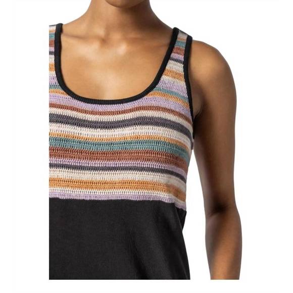 NEW LILLA P crochet maxi dress in black - Picture 4 of 4